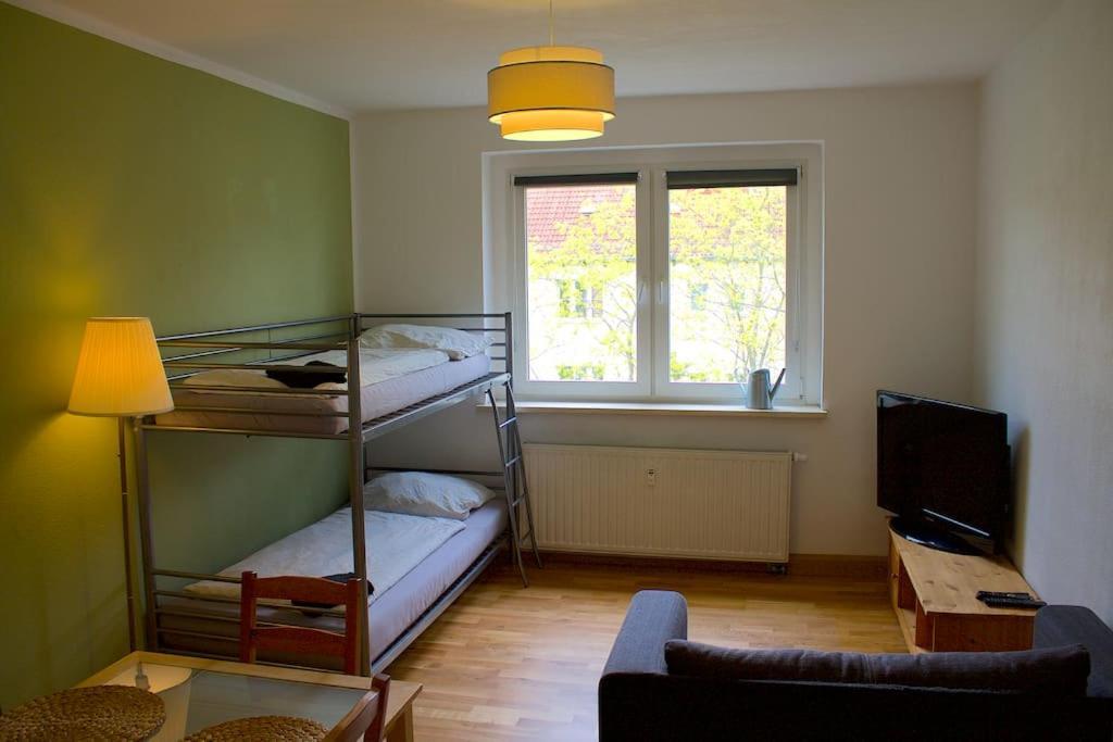 Helle Wohnung Im Norden Leipzigs Exteriör bild